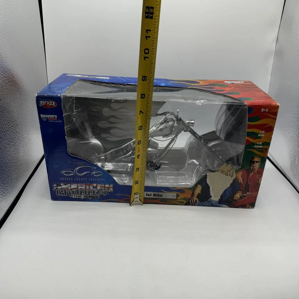 2004 DIECAST JET BIKE AMERICAN CHOPPER MOTORCYCLE 1:10 by ORANGE COUNTY CHOPPERS